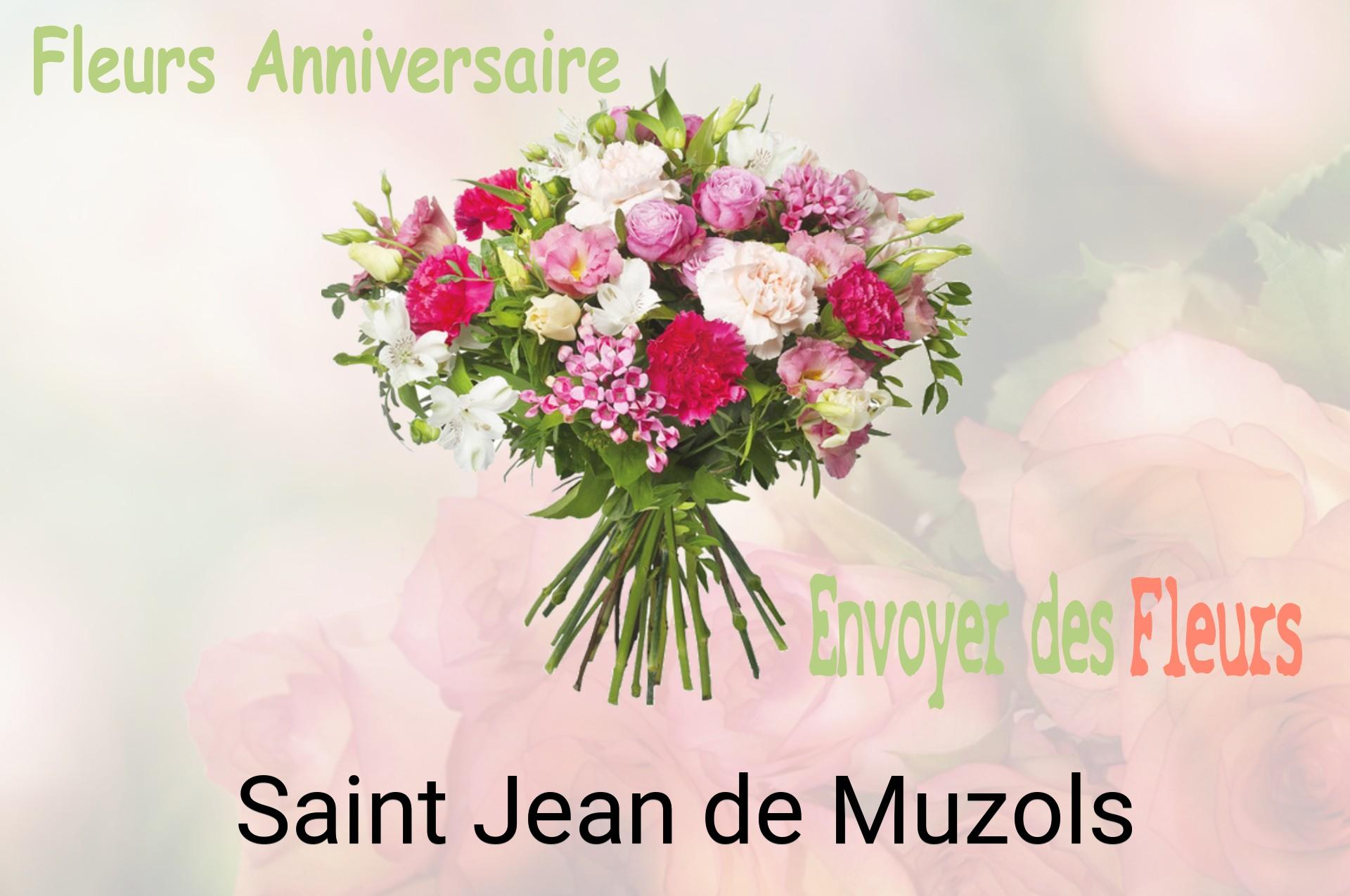 Bouquet de fleurs d’anniversaire livré à Saint-Jean-de-Muzols